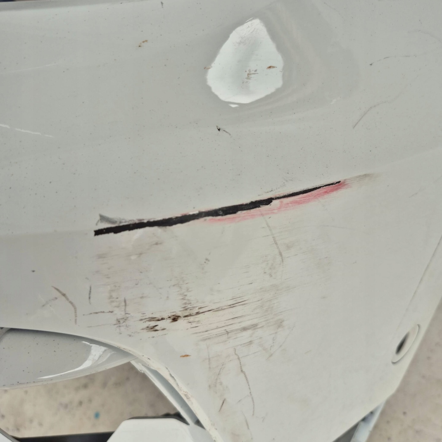 VW TIGUAN II 5NN R-LINE ALLSPACE 16- bumper front front washer PDC