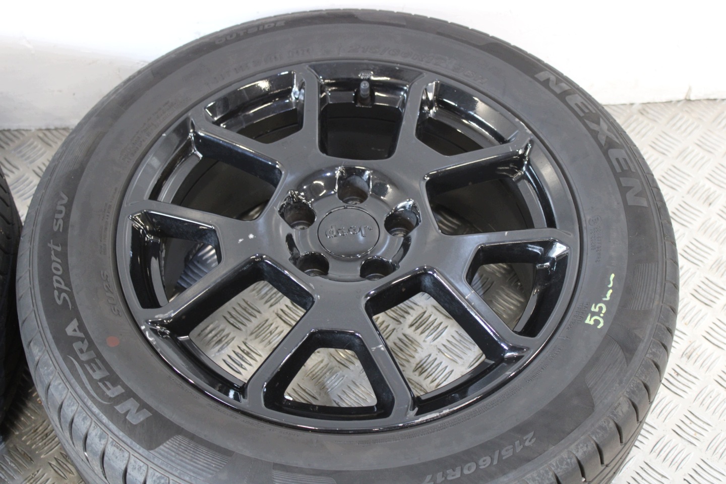 wheels discs disc 215/60 R17 ET40 JEEP RENEGADE 1.0T
