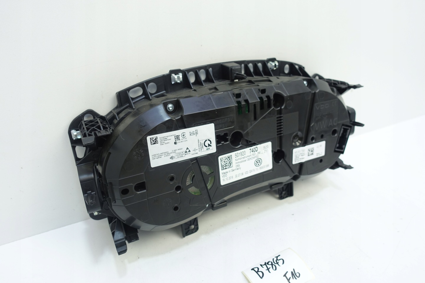 dials dials VW GOLF VII 7 5G 54792KM 5G1920740D