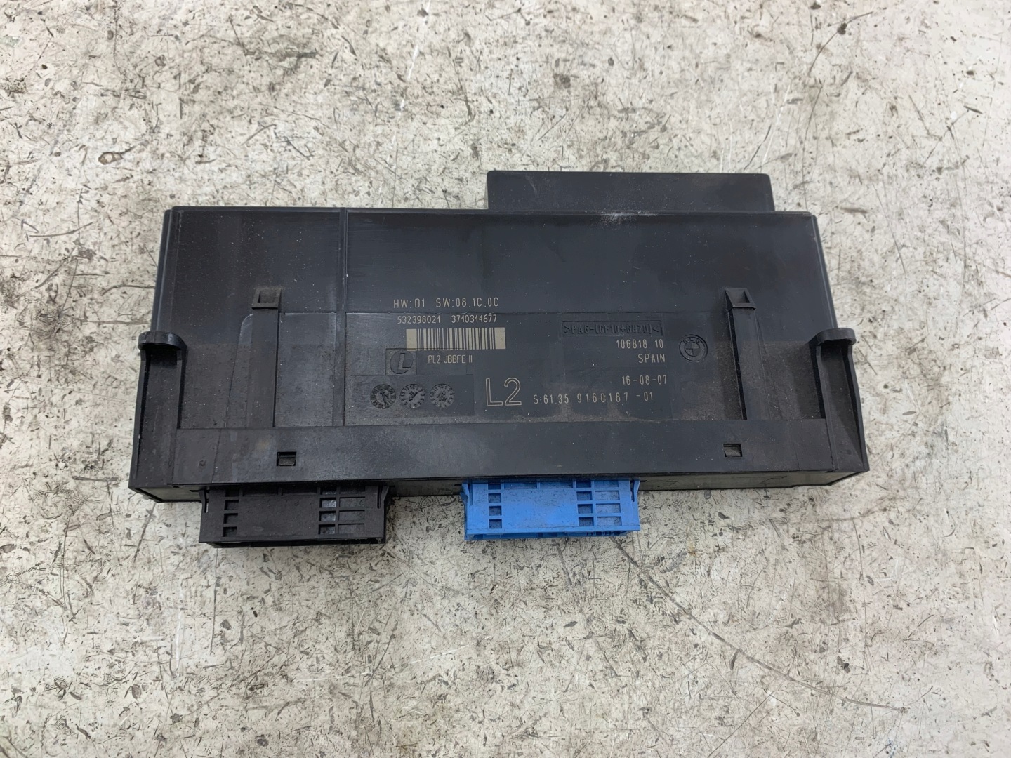 BMW E81 E87 comfort control unit 9160187