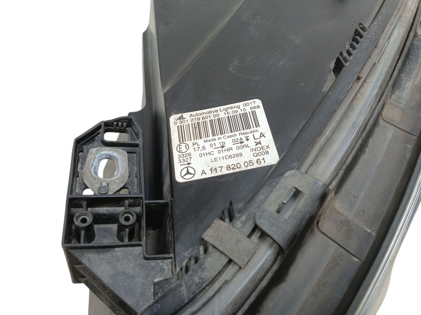 light REFLEKTOR left front MERCEDES CLA W117 (15-17) A1178200561 UK
