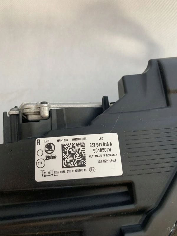 Skoda Scala 19r Reflektor right light right 2019 657941018A