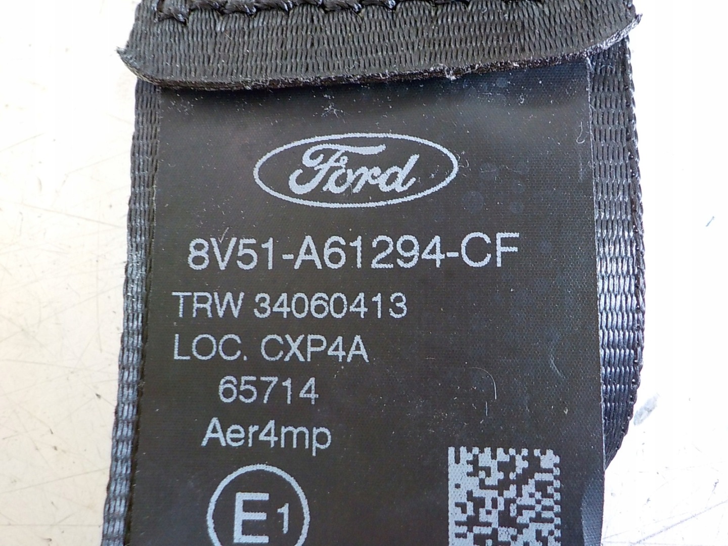 FORD FIESTA MK7 Gurten Sicherheits 8V51-A61294-CF