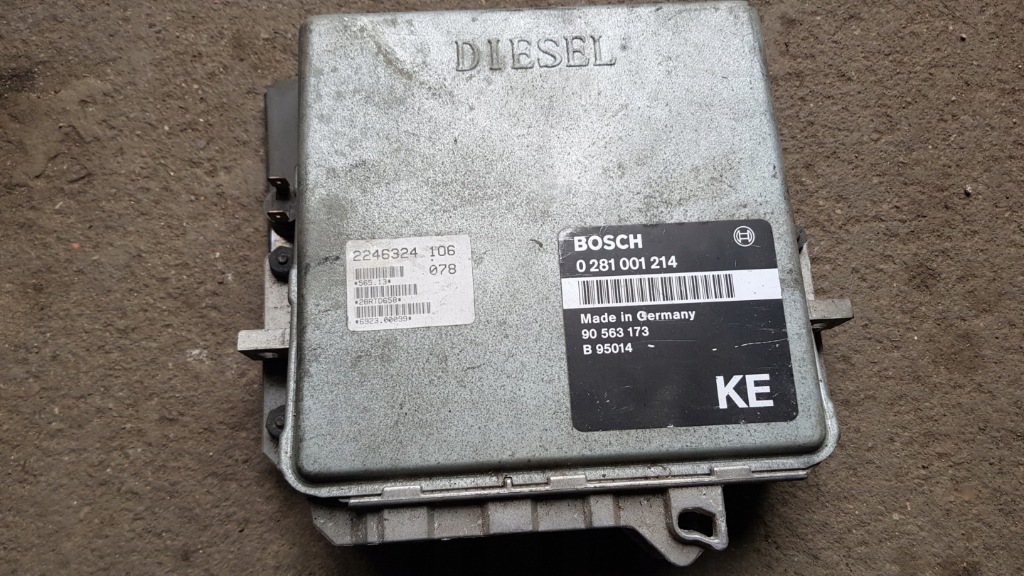 OPEL OMEGA 2.5 control unit of the engine 0281001214