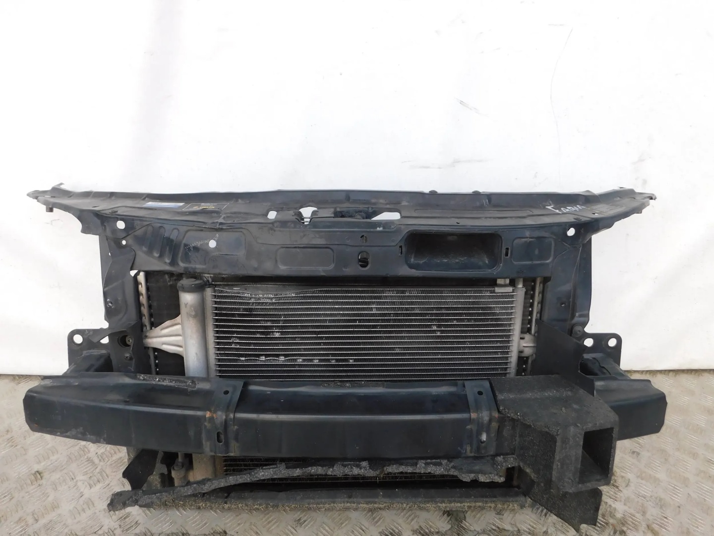 support panel for radiators sider SKODA FABIA II 2 07-10