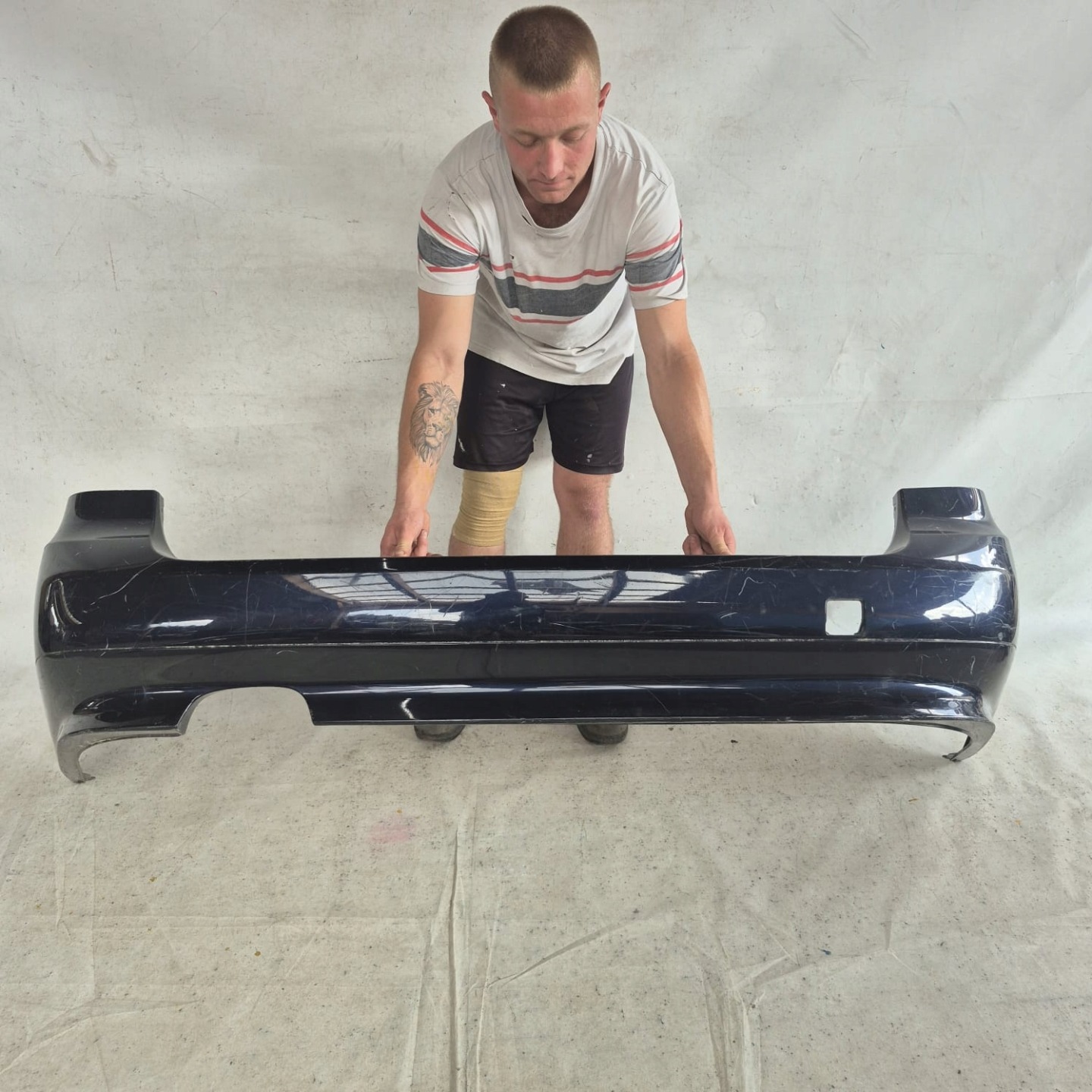 BMW 5 E61 KOMBI 03-10 bumper rear part rear