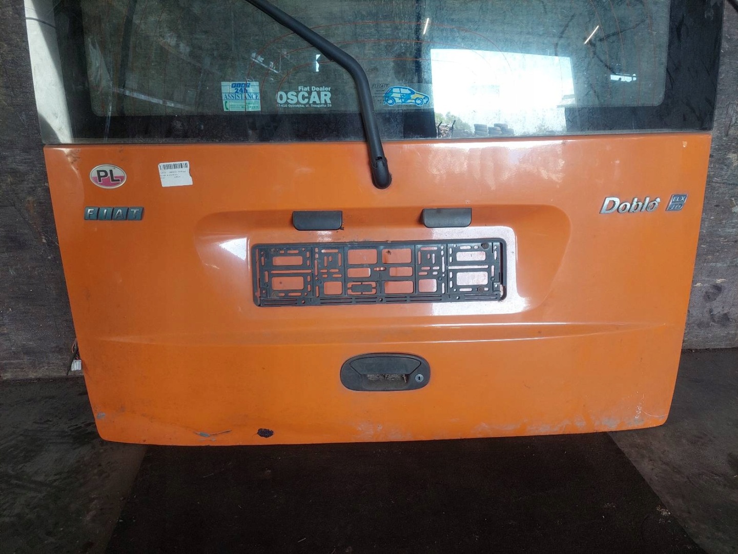complete rear part FIAT DOBLO and 570