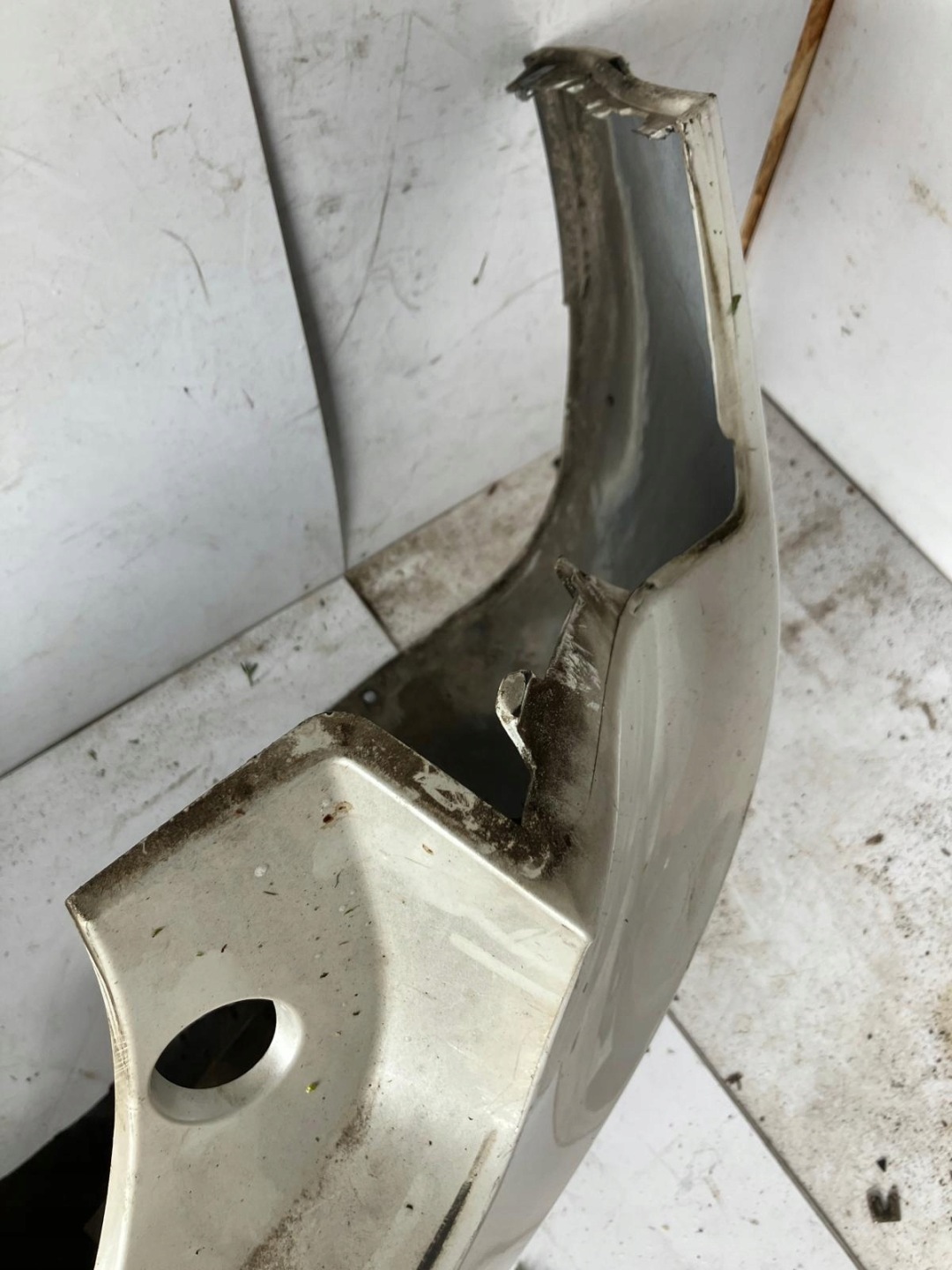 bumper rear part CITROEN DS5 below 4 PDC KAMERA KWED