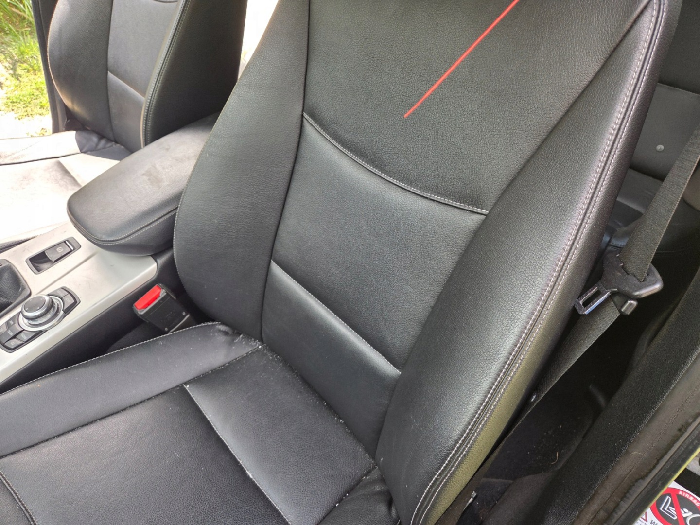 BMW X3 F25 Sitze schwarze Leder