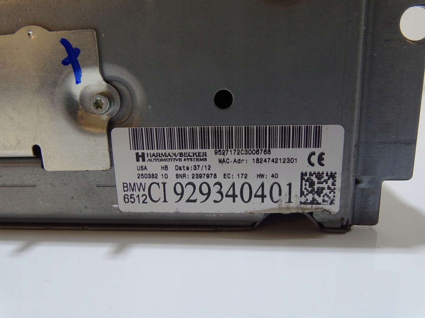 RADIO Navigation BMW X3 F25 9293404