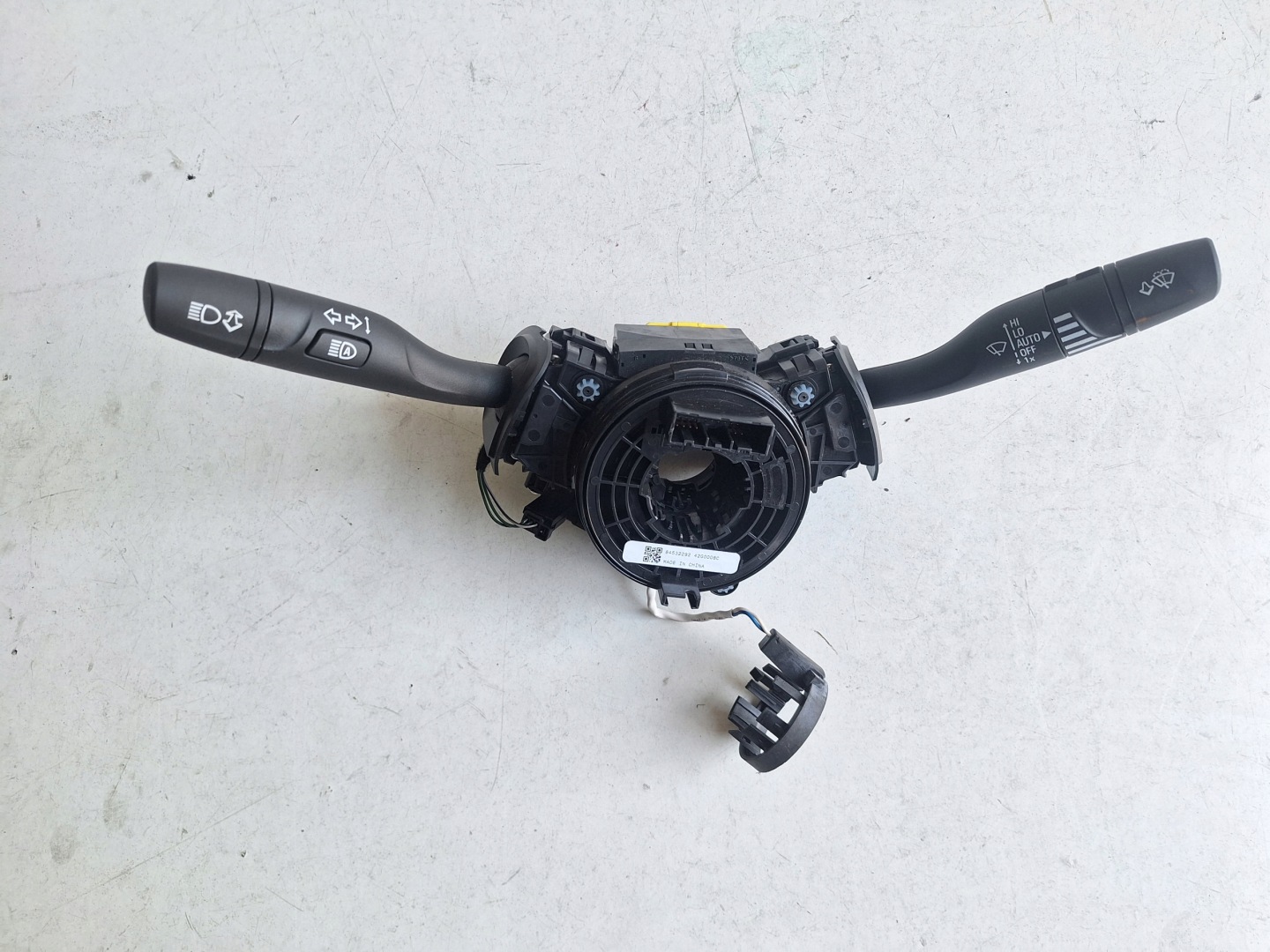 steering wheel levers and controls + ring airbag OPEL INSIGNIA B 84532292