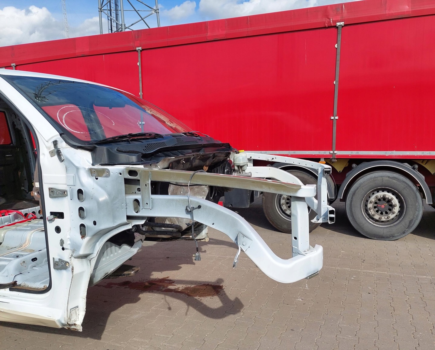 BUDA Karoserie Längsträger dach KABINA lange DODGE RAM 4 IV 1500 PW7