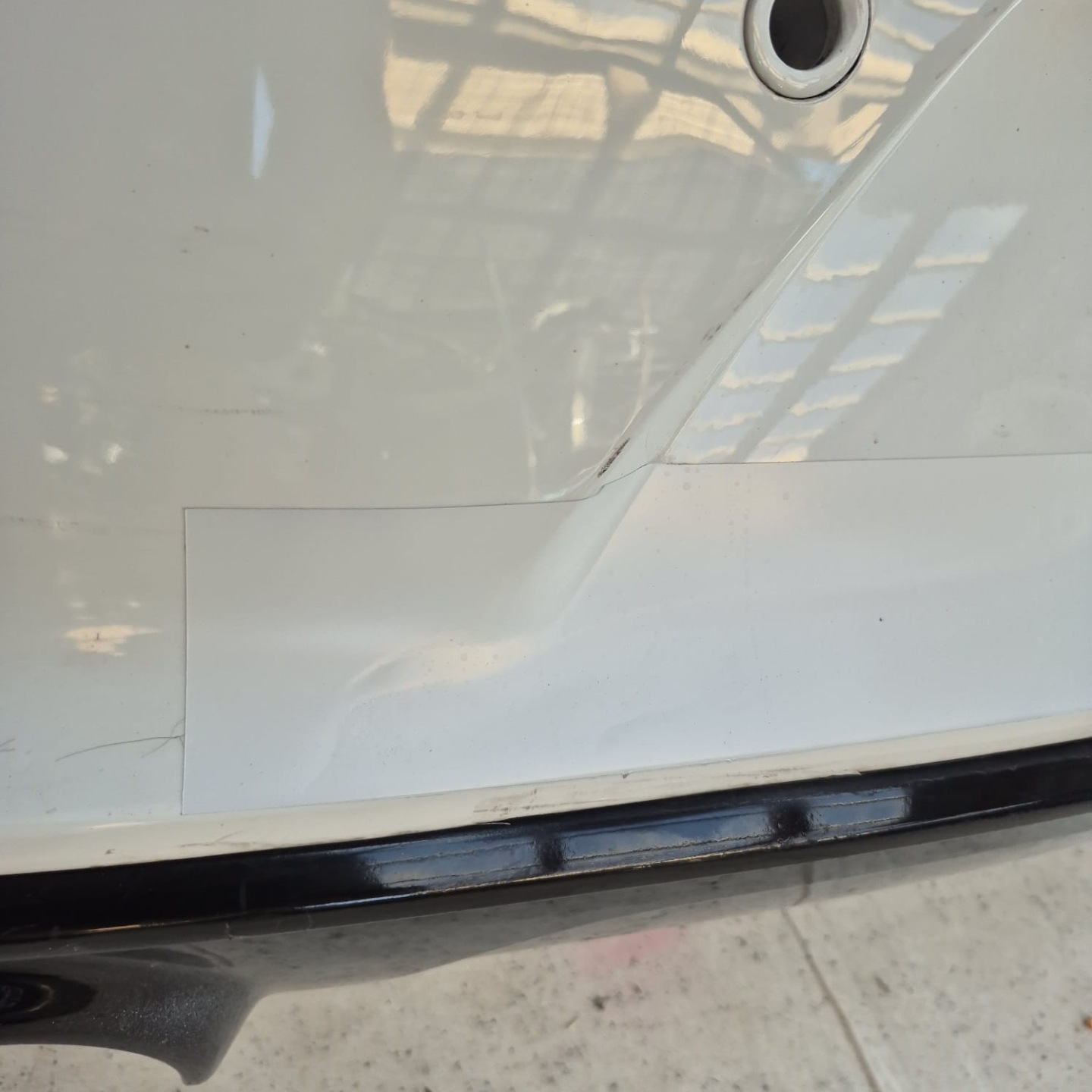 DODGE CHARGER 6.4 SRT 15- bumper rear part rear diffuser PDC