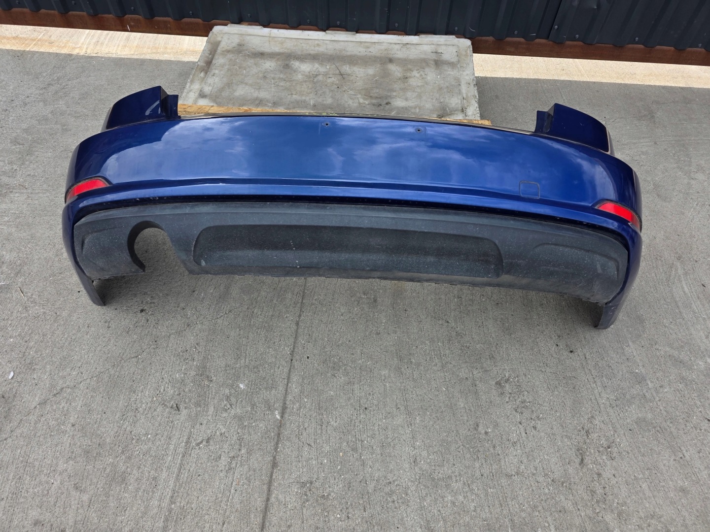 bumper rear part AUDI A3 8V sedan CABRIO LX5Q original complete !!!