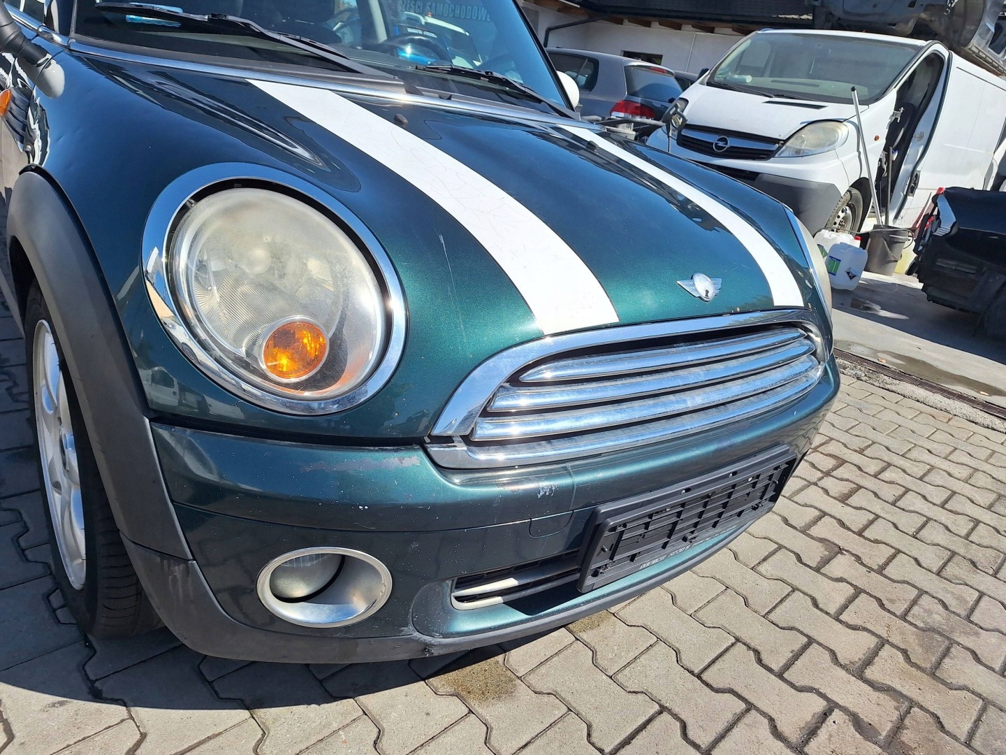 MINI ONE COOPER R56 R55 CLUBMAN bumper front bonnet light fender A67 06-10
