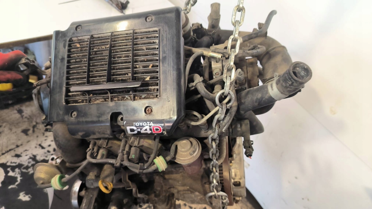 engine complete 1ND-P52A 1.4 D4D 75KM TOYOTA YARIS and
