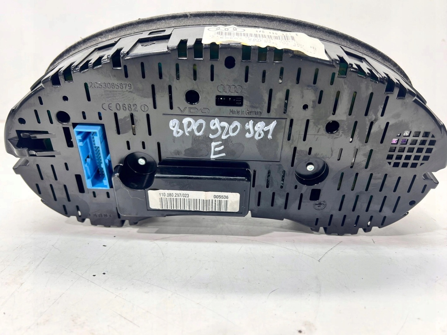 dials dials display AUDI A3 8P 2.0 TFSI 8P0920981E