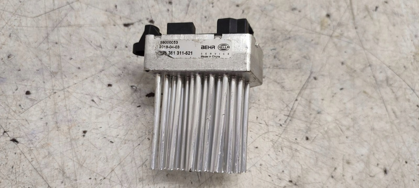 heater fan resistor BMW E46 LIFT 2,0TD