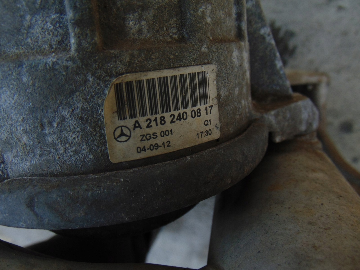 subframe axle beam front MERCEDES CLS W218 AMG 6.3 63