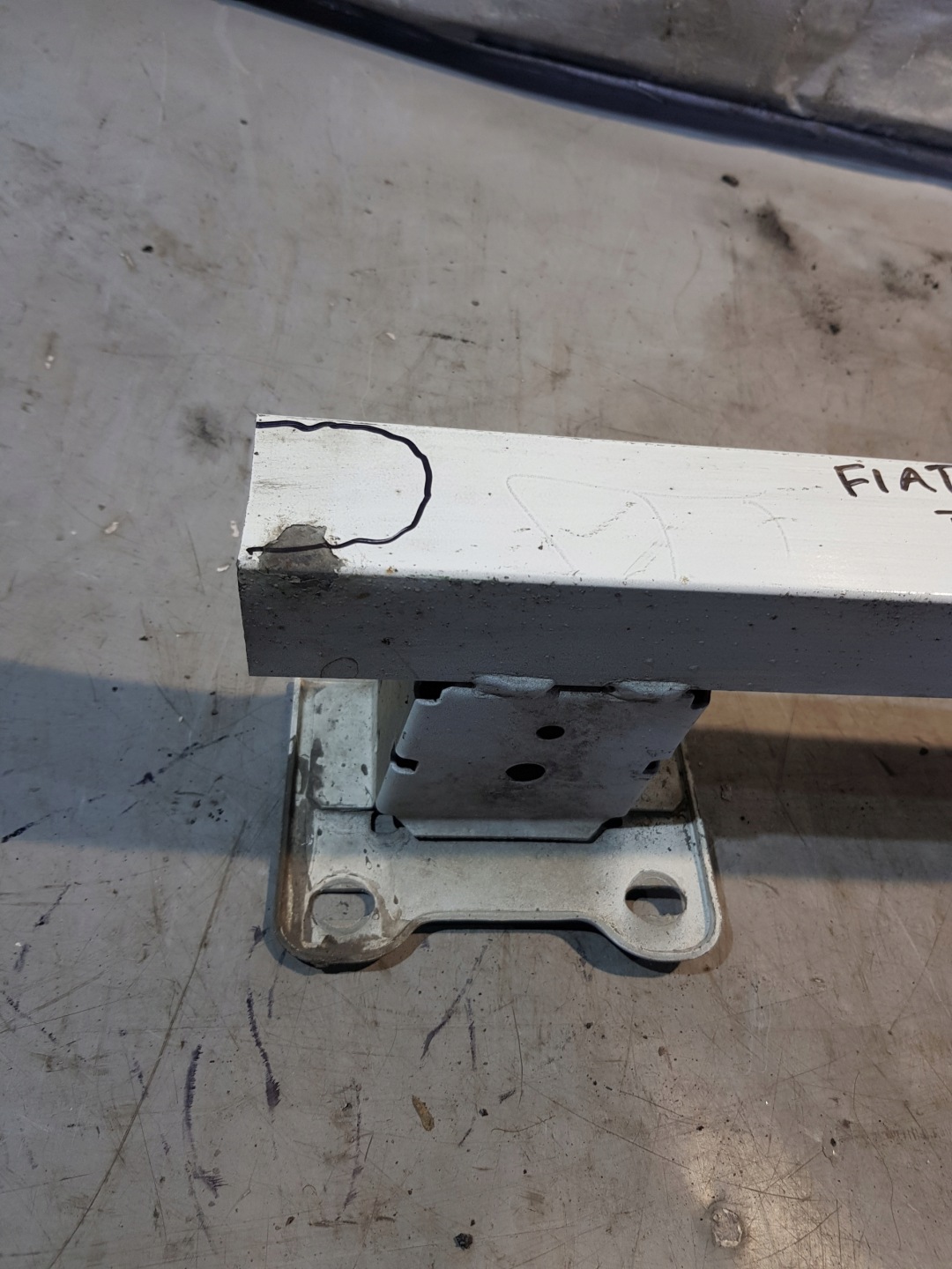 bumper support rear part FIAT DOBLO II