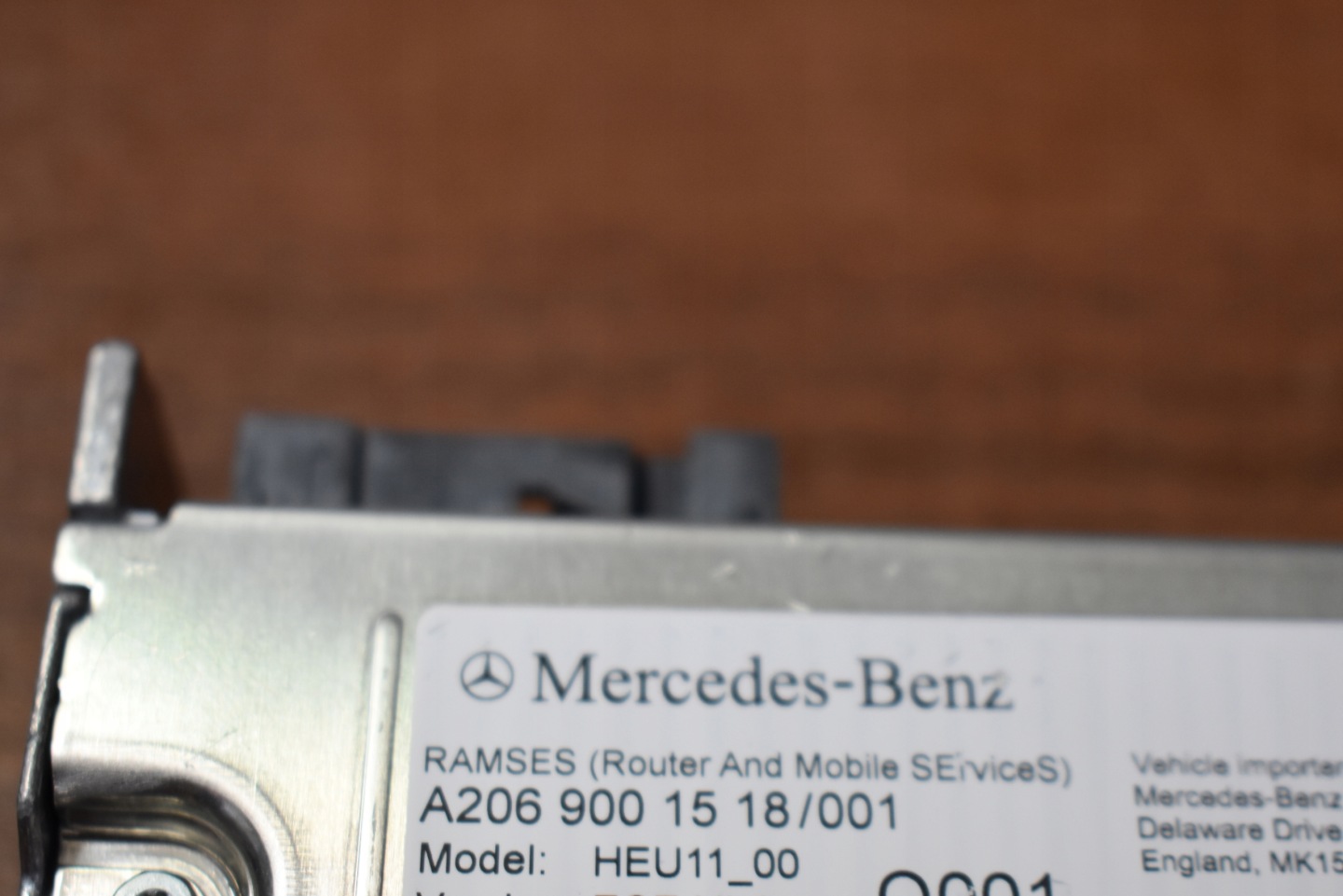 IDEALNY modulo KOMUNIKACJI RAMSES MERCEDES W232 W206 9 1