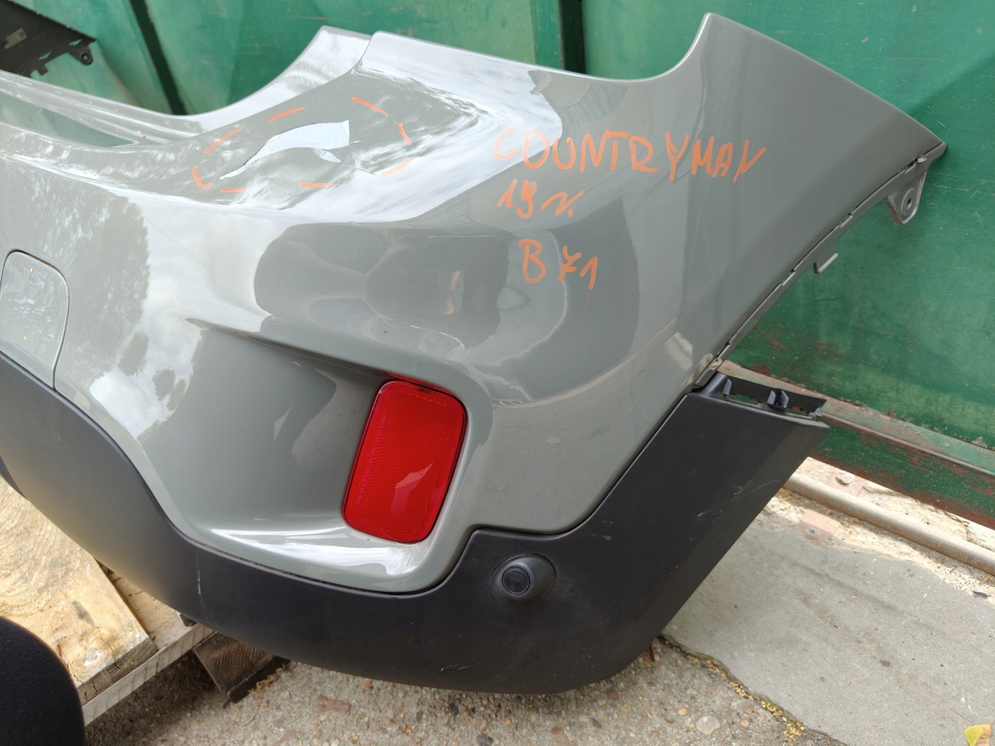 MINI COOPER 19R Stoßstange PDC heck der Räder.B71