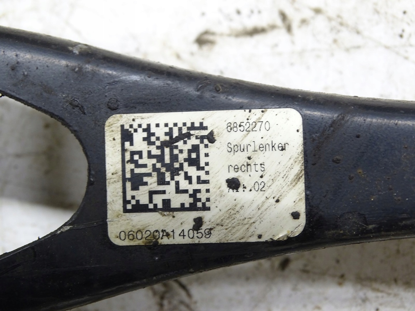 Querlenker rechts heck hinten BMW I3 L01 REX 6852270