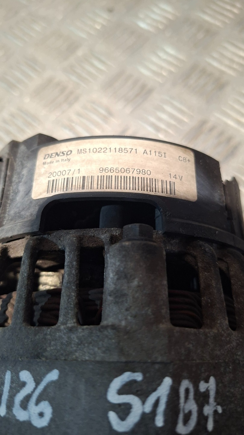 alternator PEUGEOT 207 1.6