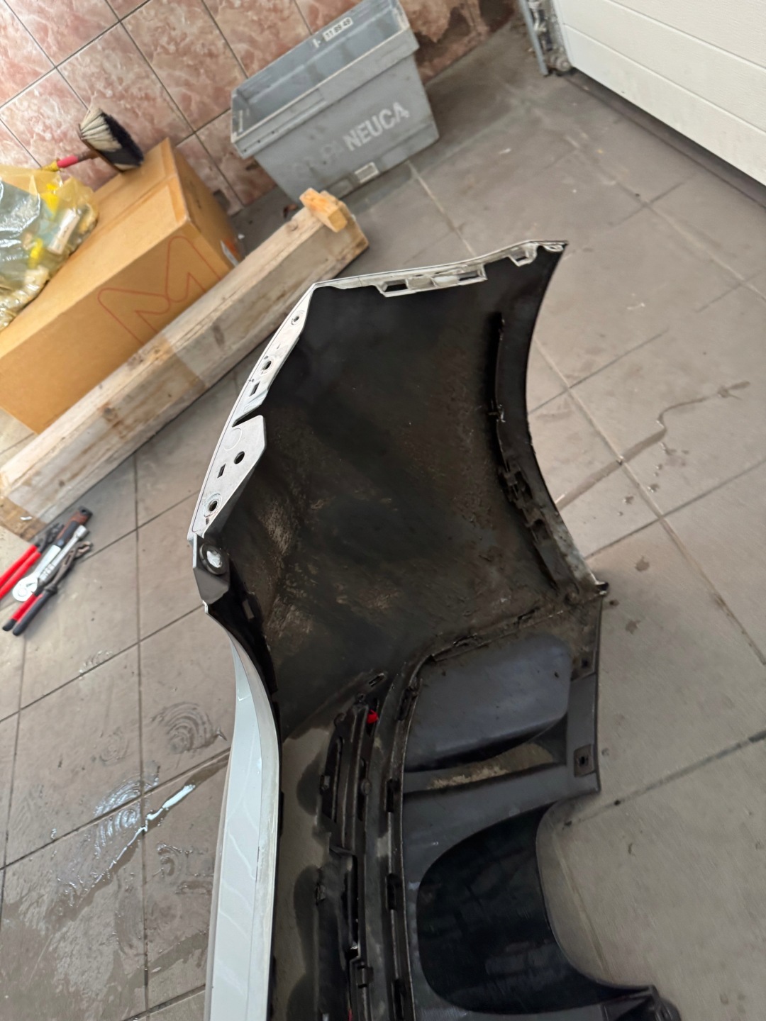 bumper rear part rear SEAT IBIZA IV FR 2008- diffuser 5D LS7Y