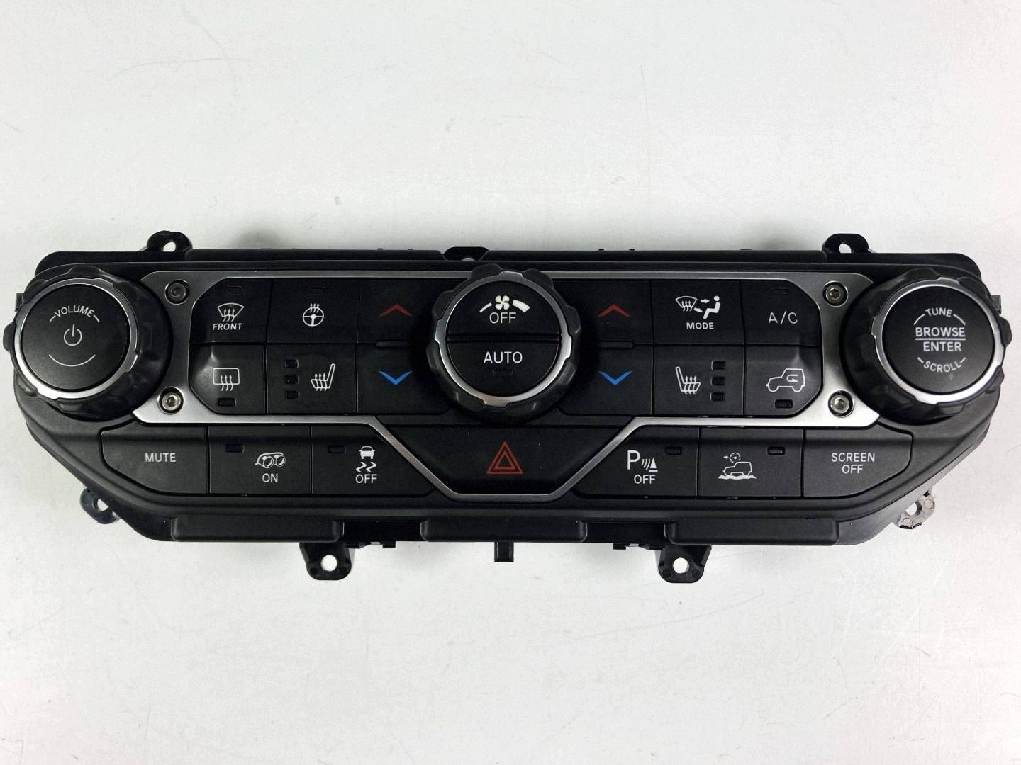 Jeep Wrangler Rubicon 392 2021-2026 Panel console klimy moyen du tableau de bord