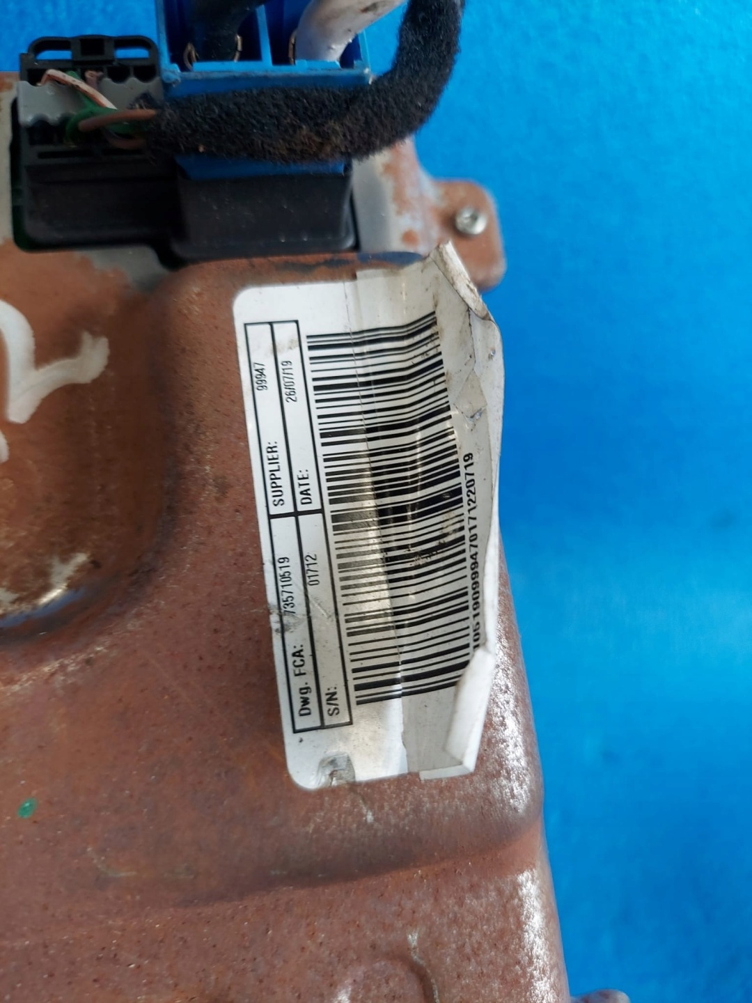 control LANCIA Y 3822878401A