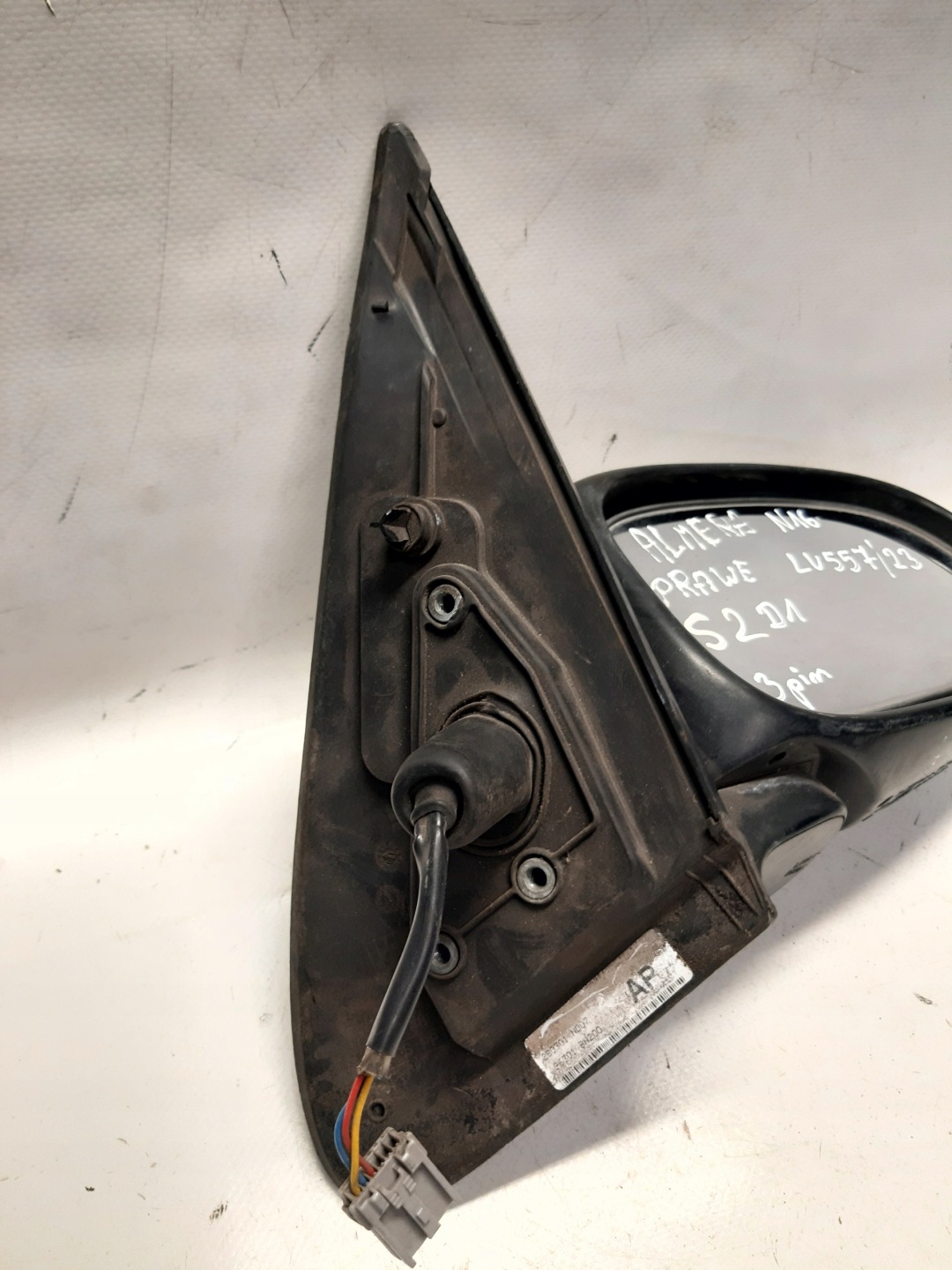 mirror right NISSAN ALMERA N16 electrics 3 PIN
