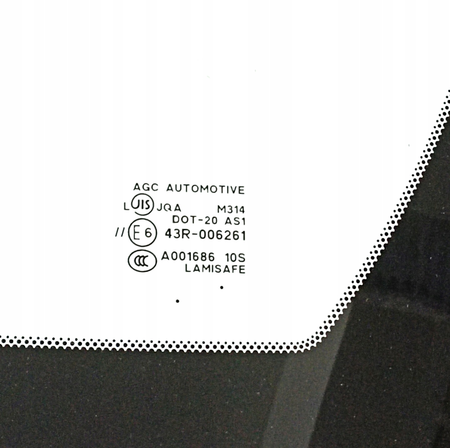 window front iron INFINITI G37 OE