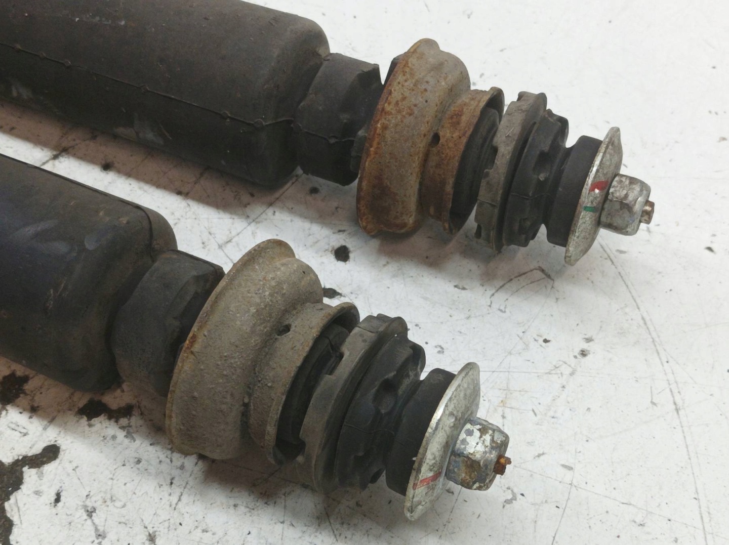 shock absorber right left rear part springs KPL Mitsubishi Space Star II (2014- )