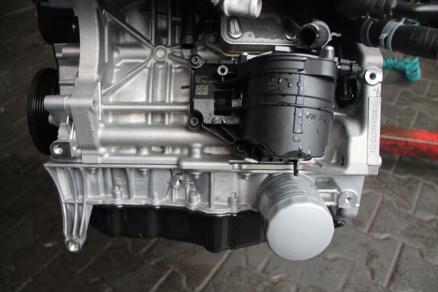 engine complete AUDI VW 1,5 TSI DXD 2TYS KM