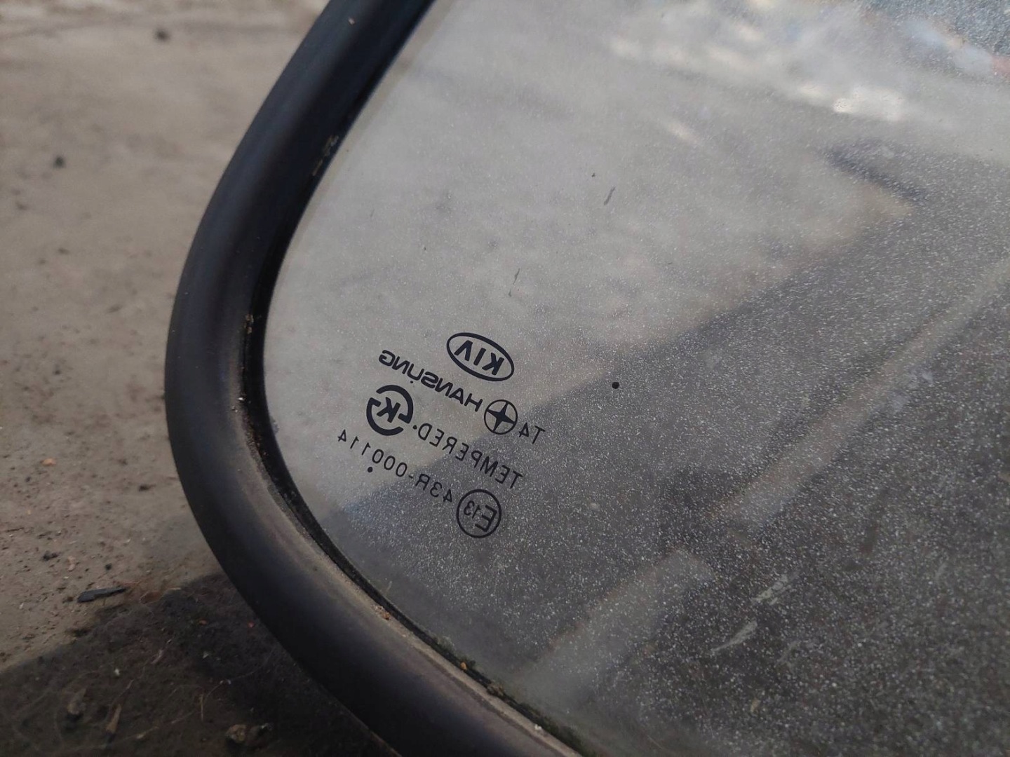 window cabs rear part KIA BONGO K2700 II LIFT MAZOWSZE