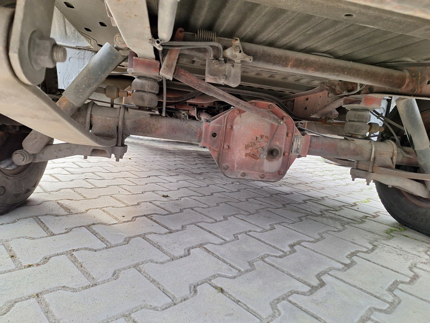 IVECO DAILY 3 III 29L12 99- rear part rear differential diff semi-axis 2.3 HPI UNIJET 12/47