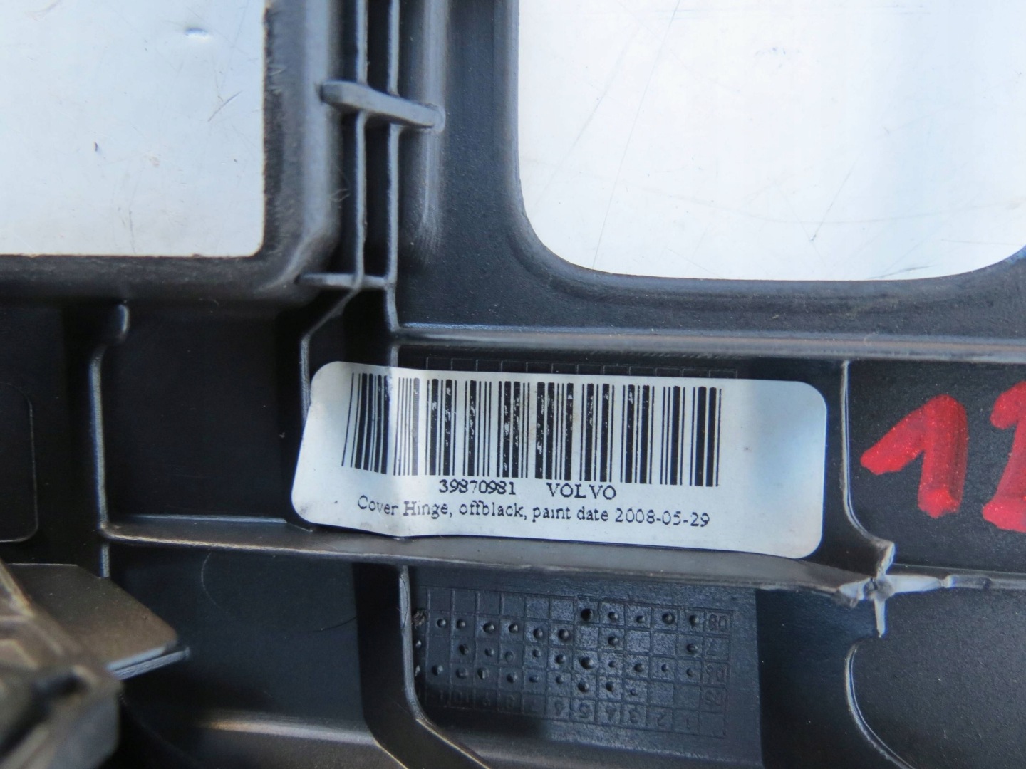 cover spoiler console VOLVO V70 III 39870981