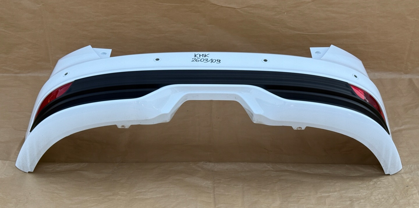 FORD FOCUS MK3 LIFT ST 2014-2018 stoßstange heck HATCHBACK FROZEN WHITE