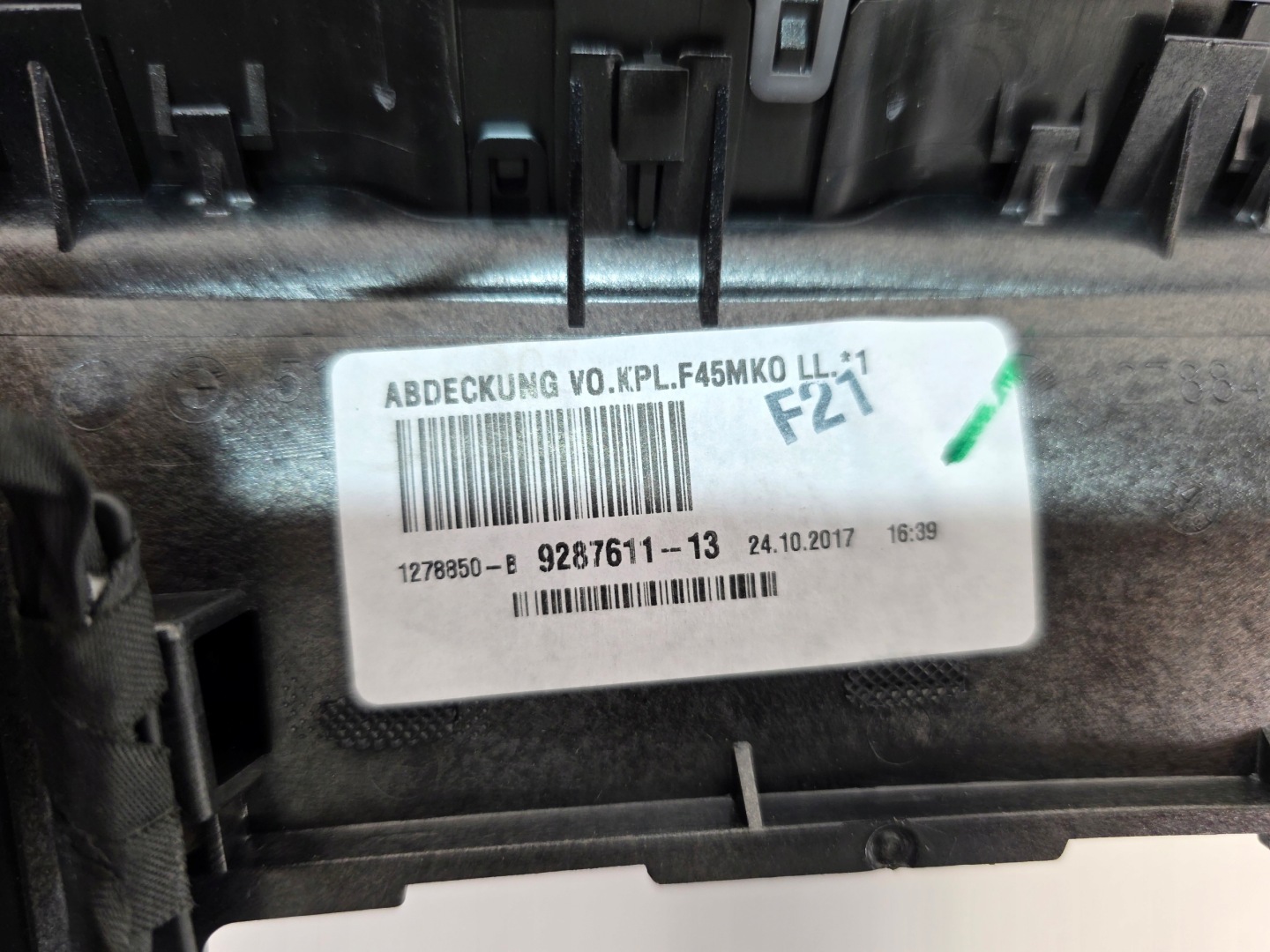 PANEL TUNELU BMW 2 F45 9371460 9323940