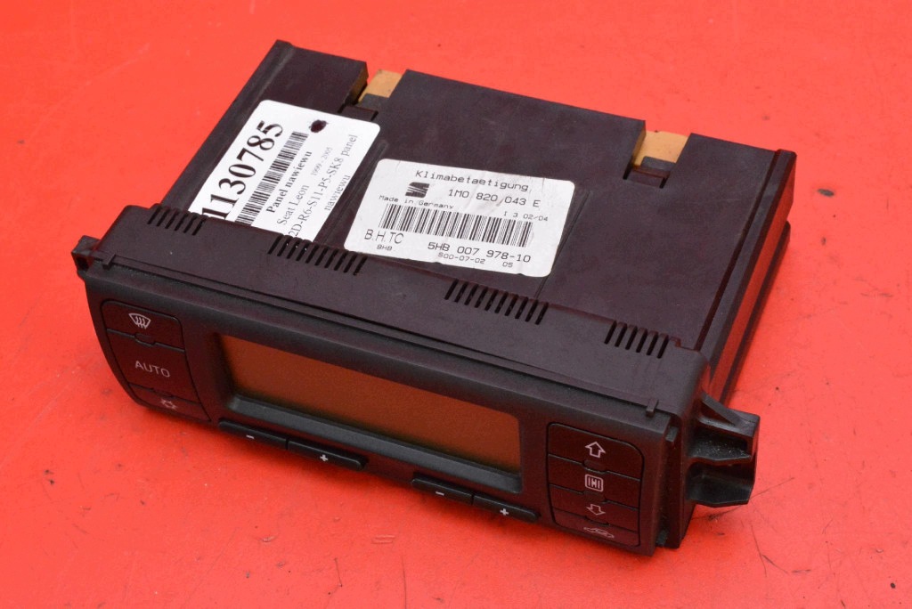 control panel air conditioning devices KLIMY 1M0820043E SEAT LEON 1 and 99-05