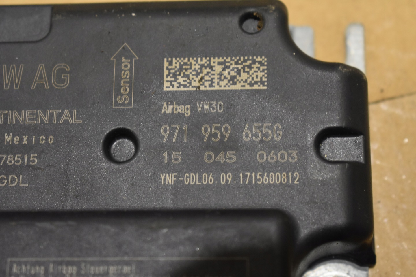IDEALNY module control unit airbag PORSCHE PANAMERA 971 1 9