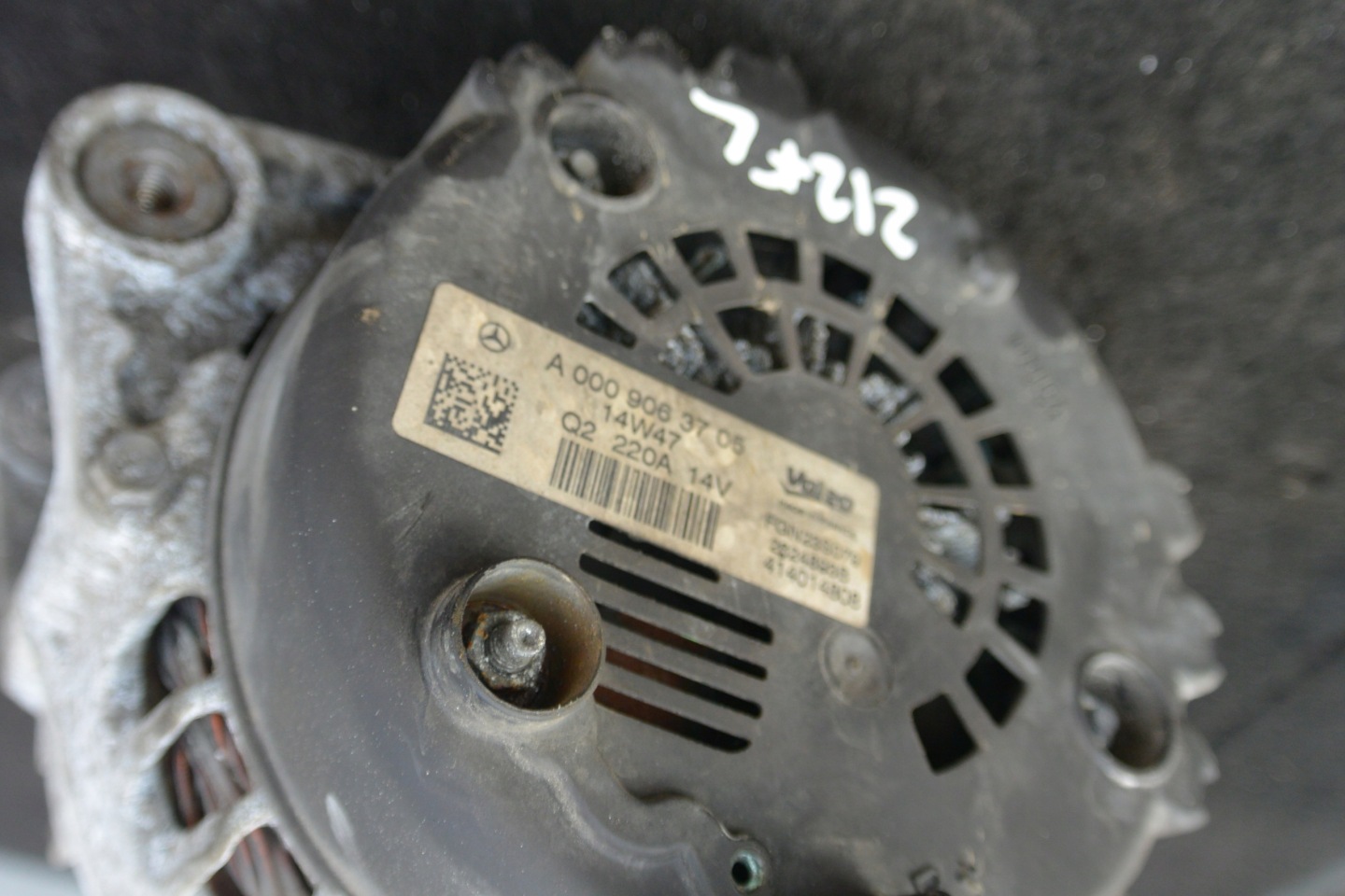 ALTERNATOR MERCEDES W212 LIFT HYBRYDA E300H 2.2CDI