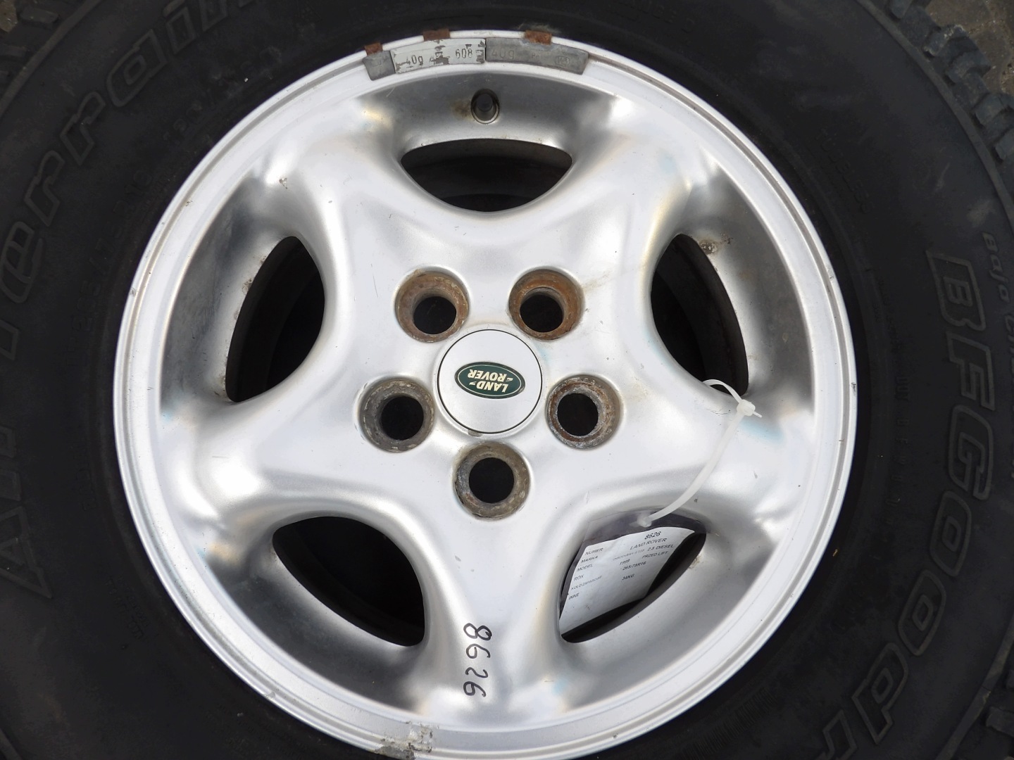 kerék pótkerék LAND ROVER FREELANDER I 5X114,3