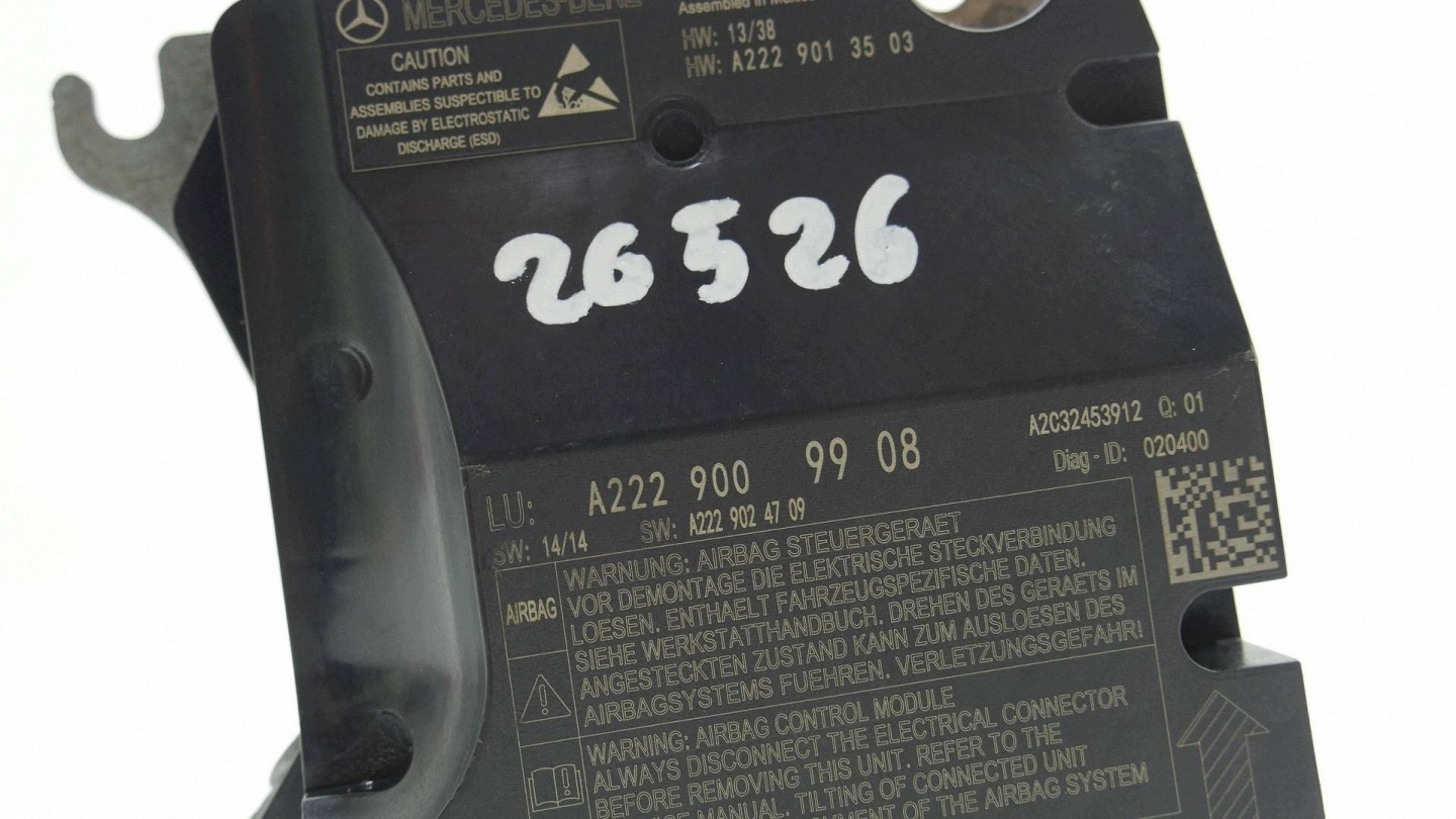 modulo Centralina SENSOR airbag airbag MERCEDES S W222 A2229009908