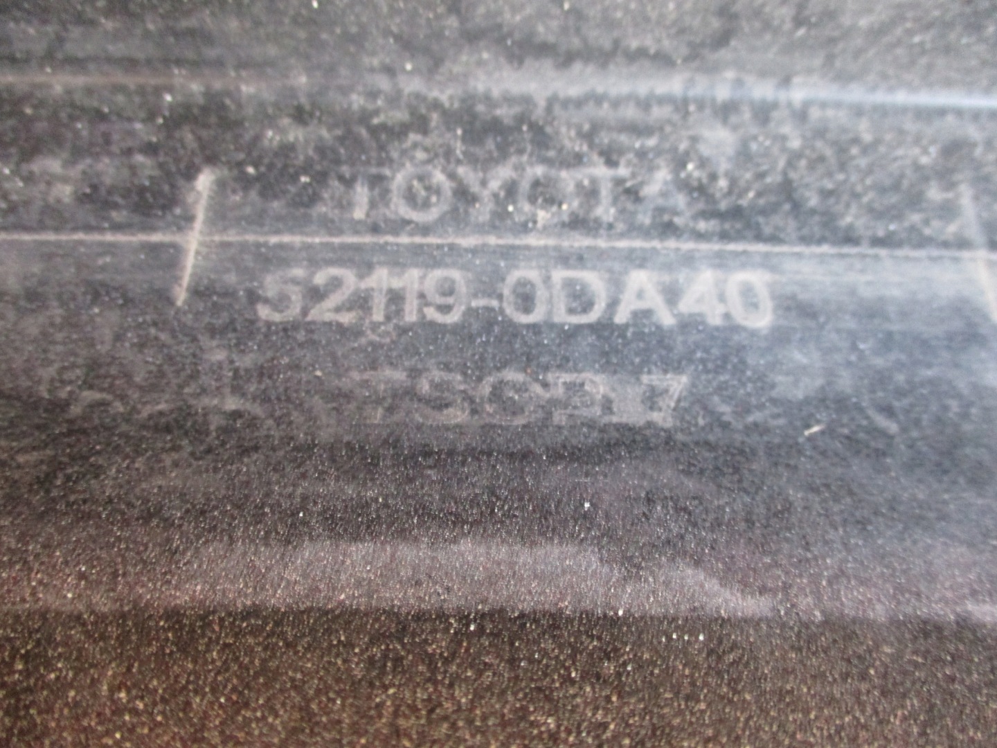 FRONTSTOSSSTANGE VORNE TOYOTA YARIS III 17