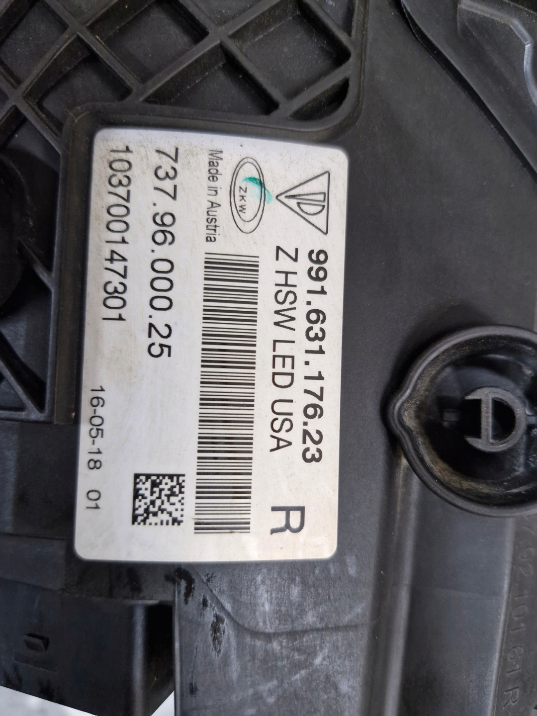 light right Porsche Carrera 911 991 Full Led USA