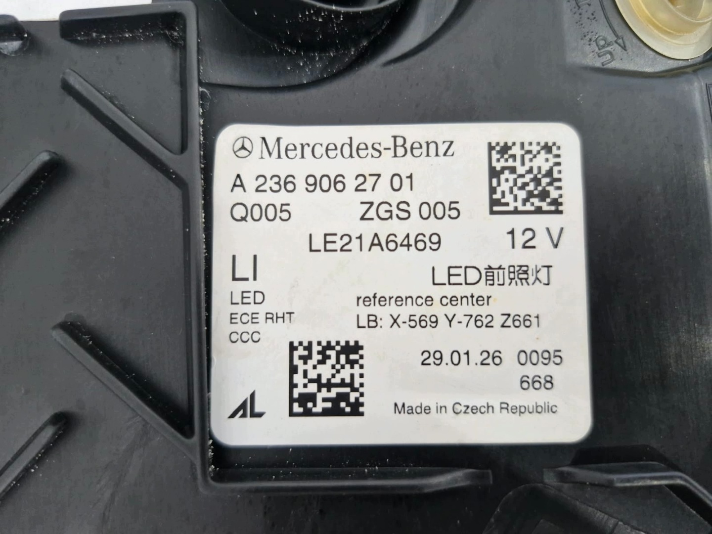 light left Mercedes CLE W236 FULL LED High Performance