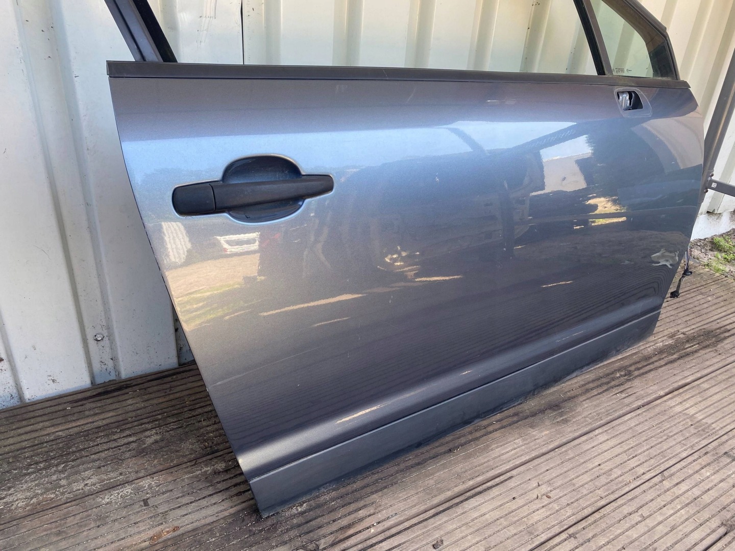 CITROEN C4 and 3D complete door right front EZW grey