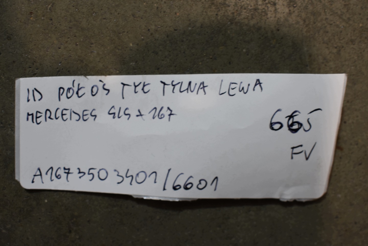 IDEALNA semi-axis rear part rear left MERCEDES GLS X167 1